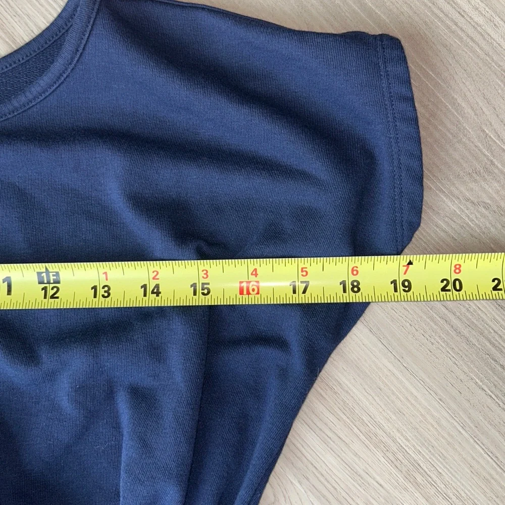 Old Navy Girl’s A-Line SS Dress XL/14 Navy Casual Knit Summer Everyday Basic
